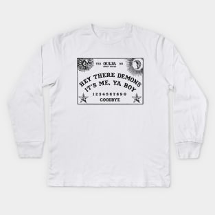 Ouija Board Kids Long Sleeve T-Shirt